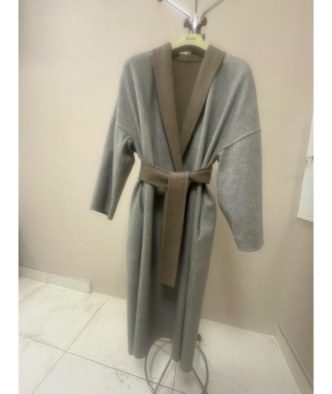 FABIANA FILIPPI Бежевое кашемировое пальто, фото 9