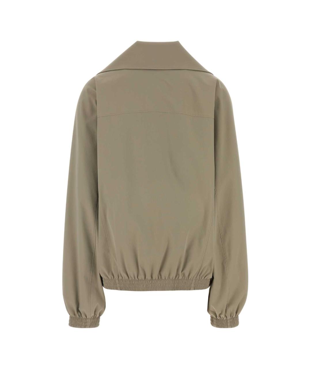 BALENCIAGA Бежевая полиэстеровая куртка, фото 2