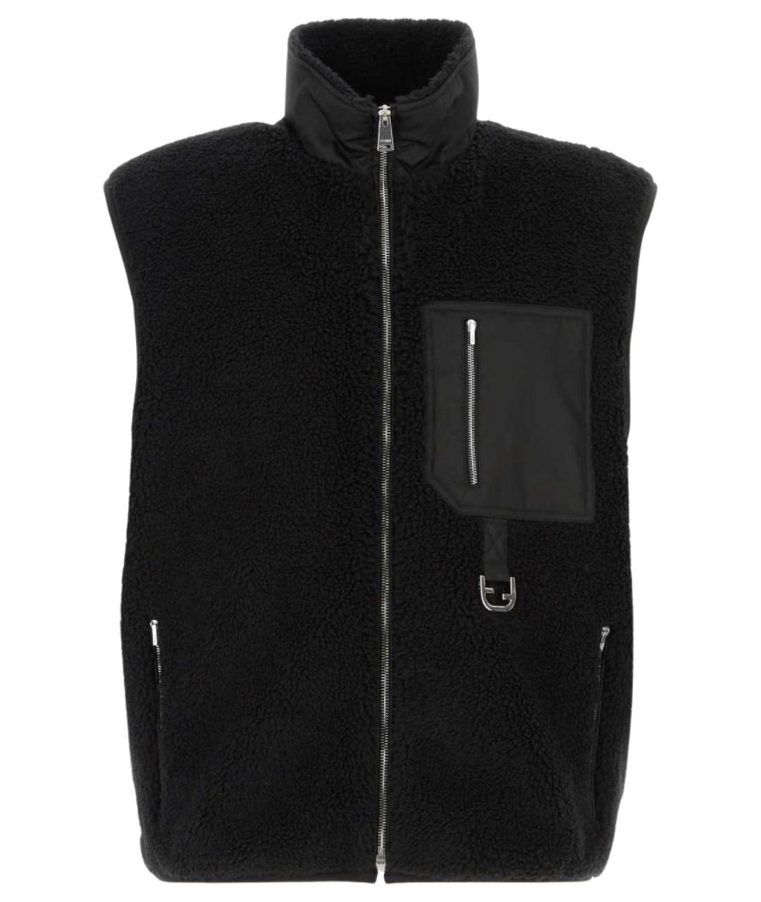 FENDI Черный полиэстеровый жилет, фото 1
