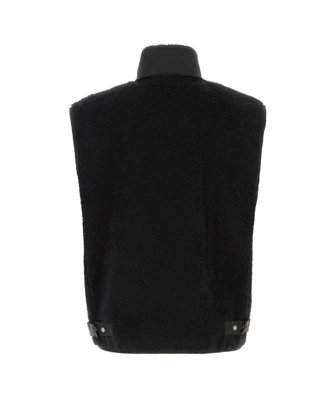 FENDI Черный полиэстеровый жилет, фото 2