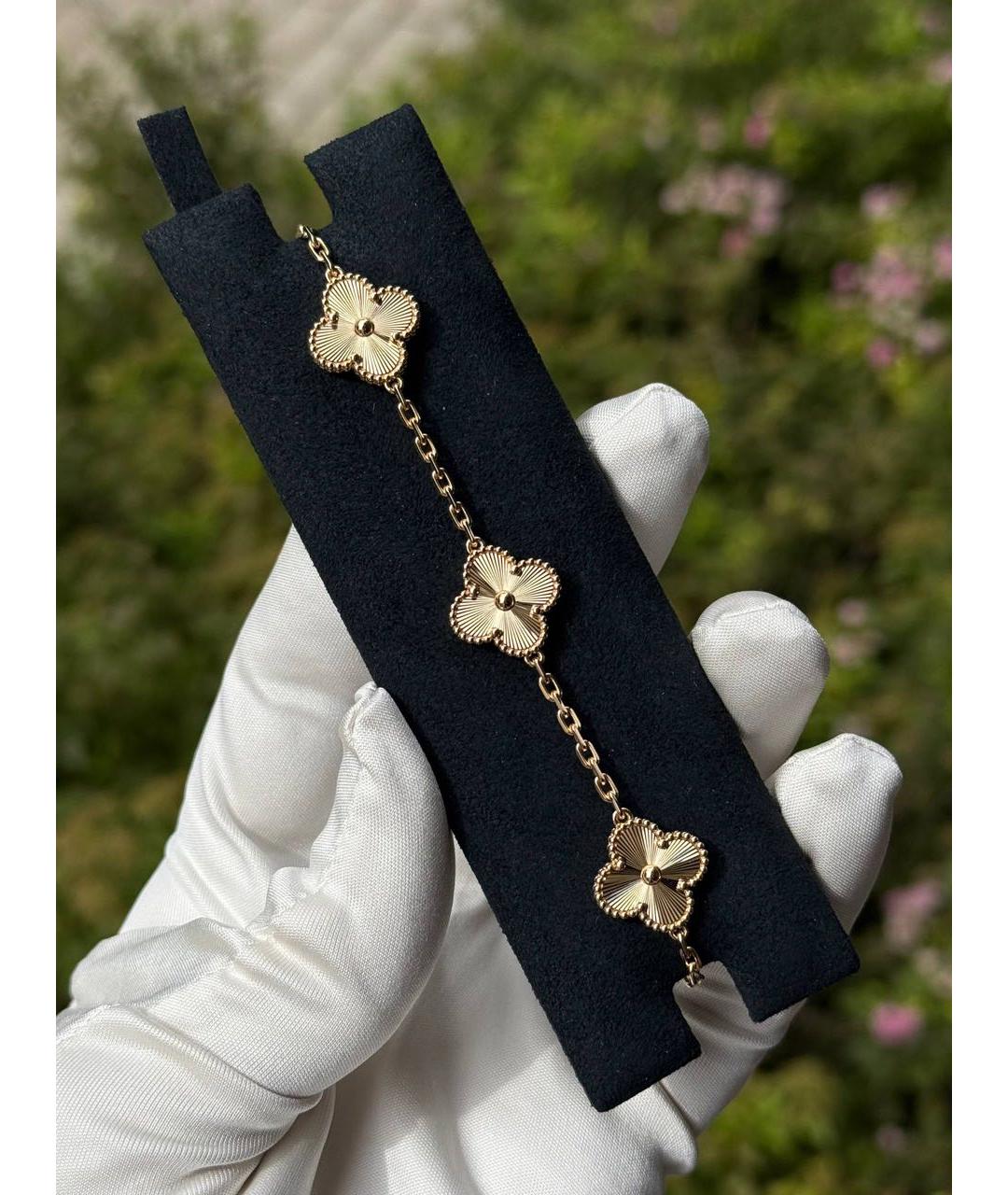 VAN CLEEF & ARPELS Золотой браслет из желтого золота, фото 2