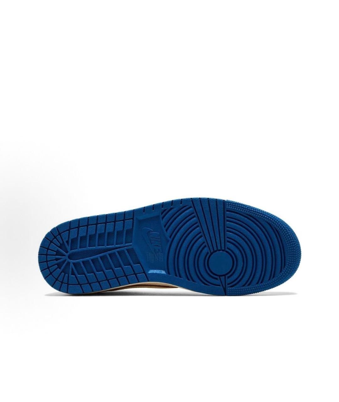 CACTUS JACK BY TRAVIS SCOTT Синие замшевые кеды, фото 5