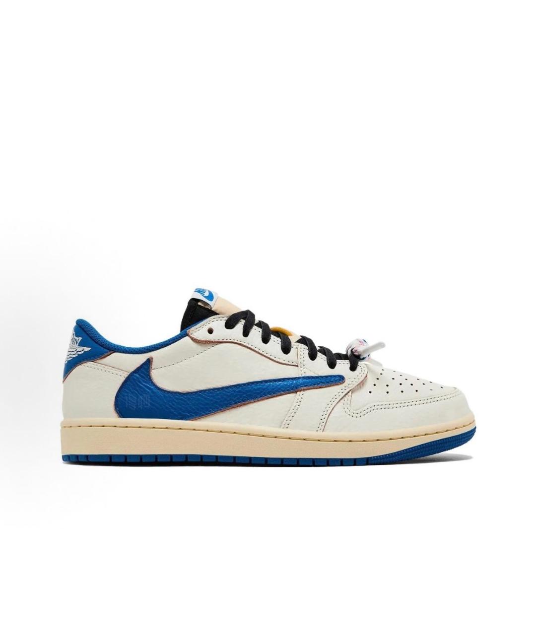 CACTUS JACK BY TRAVIS SCOTT Синие замшевые кеды, фото 7