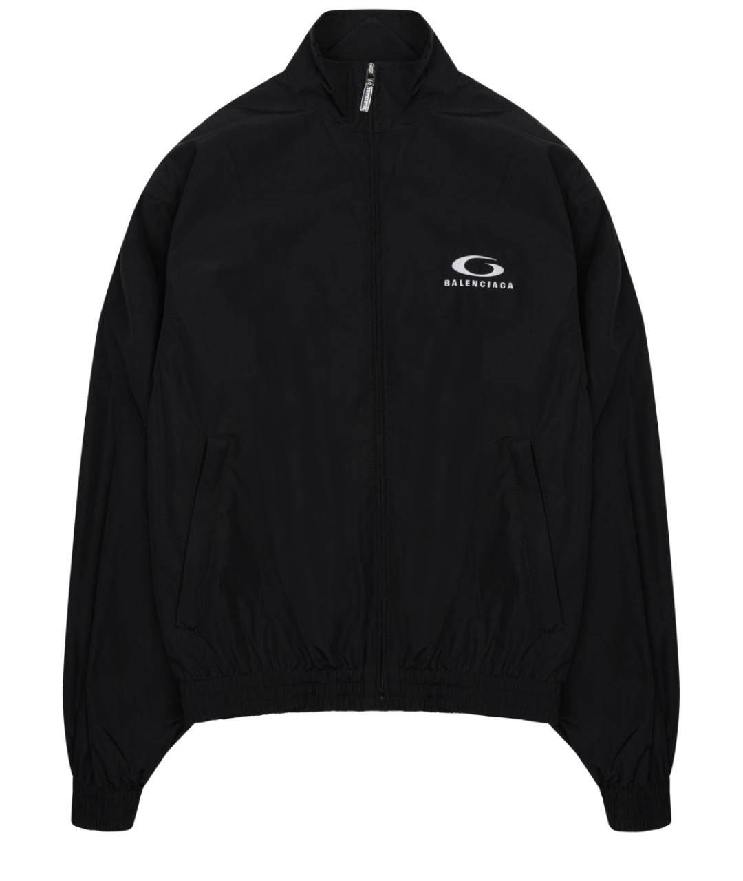 BALENCIAGA Черная хлопковая куртка, фото 1