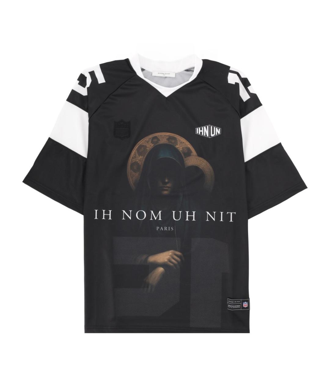 IH NOM UH NIT Черная футболка, фото 1