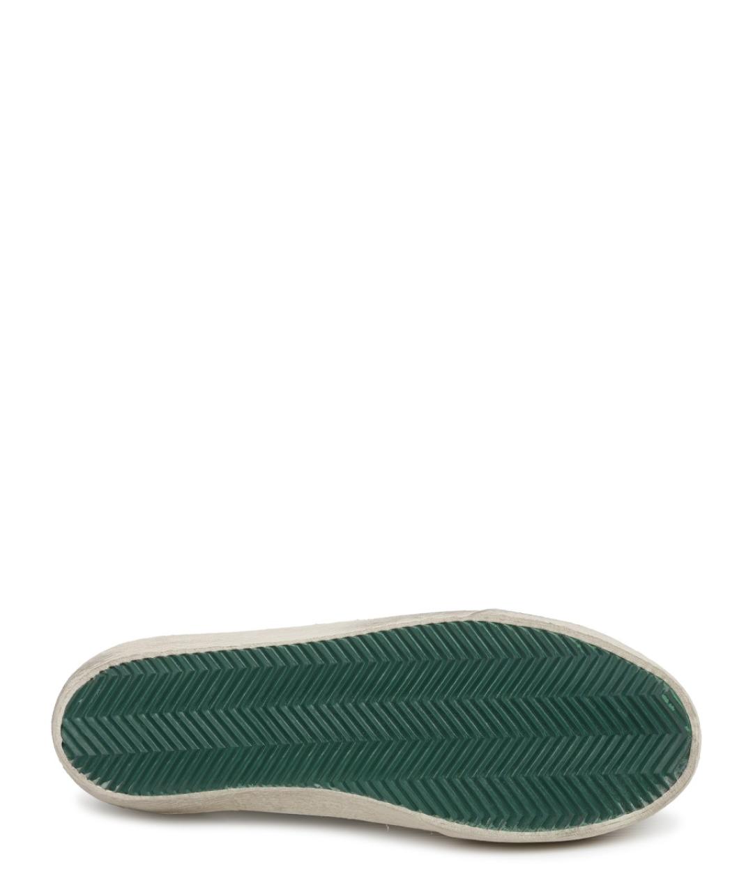 GOLDEN GOOSE DELUXE BRAND Белые кожаные низкие кроссовки / кеды, фото 6