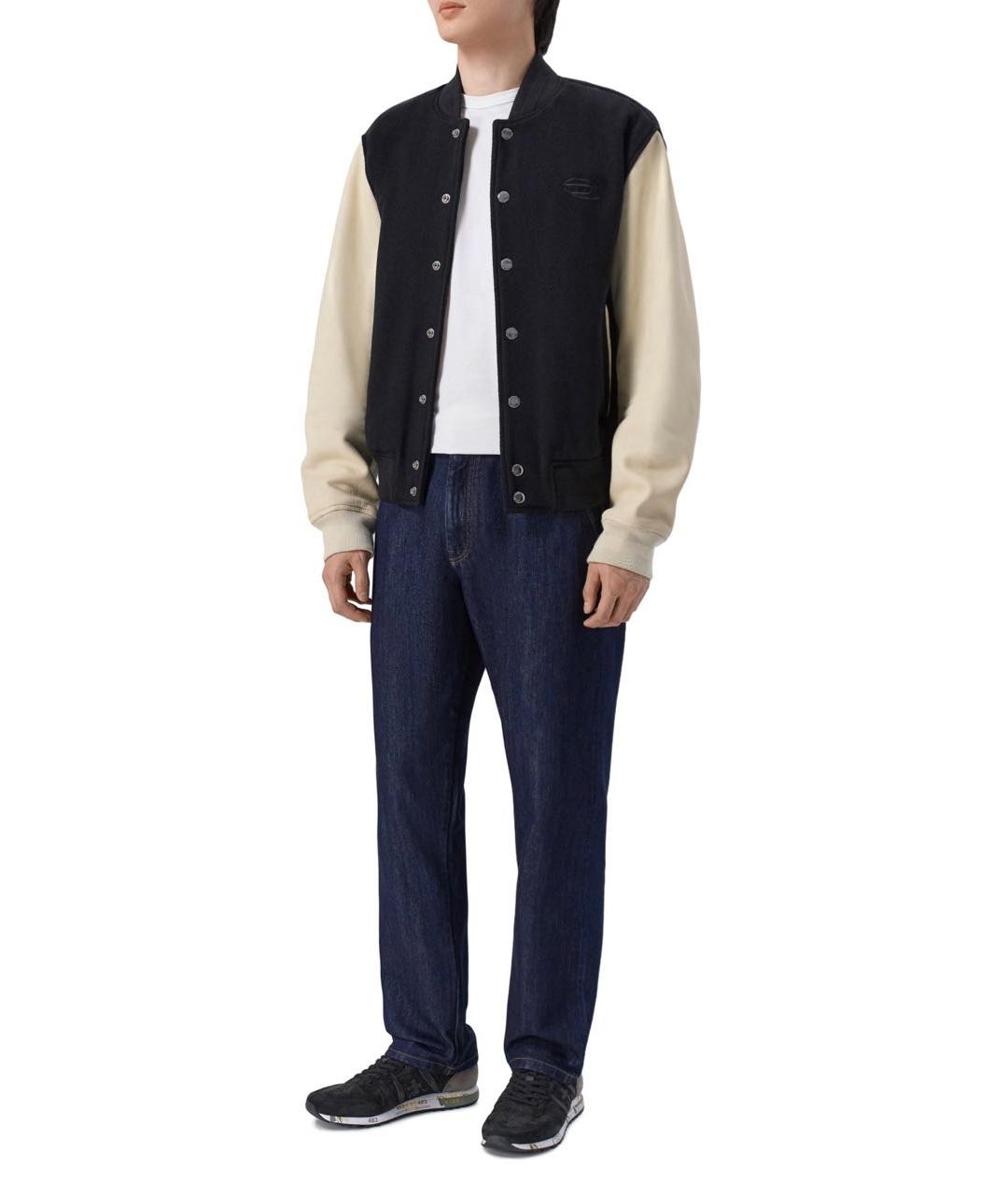 PREMIATA Черные замшевые низкие кроссовки / кеды, фото 6