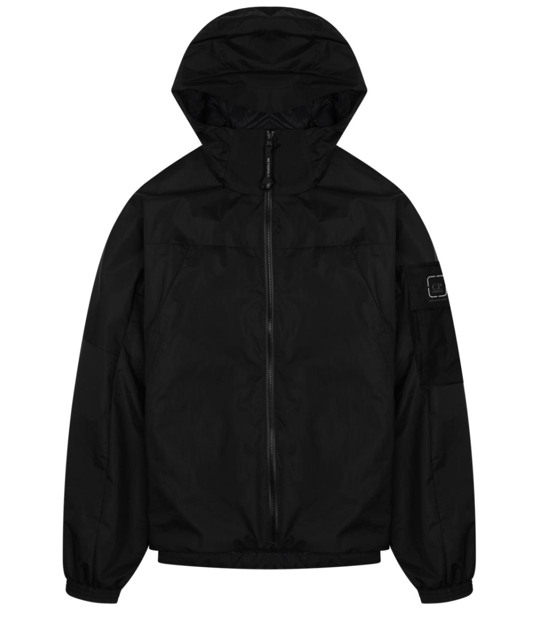 CP COMPANY Черная полиамидовая куртка, фото 1