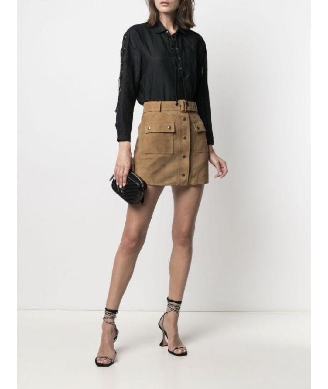 SAINT LAURENT Черная хлопковая рубашка, фото 2