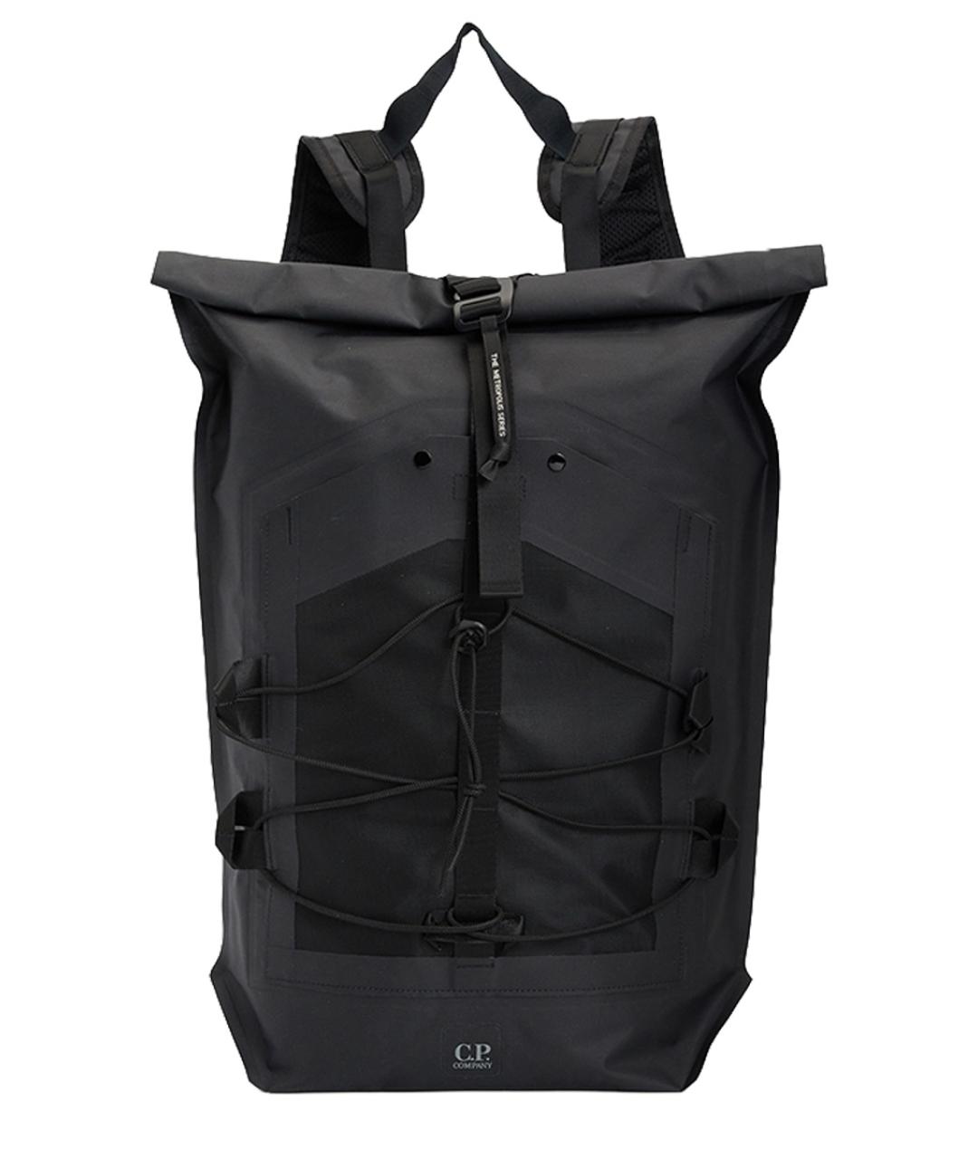 CP COMPANY Черный тканевый рюкзак, фото 1