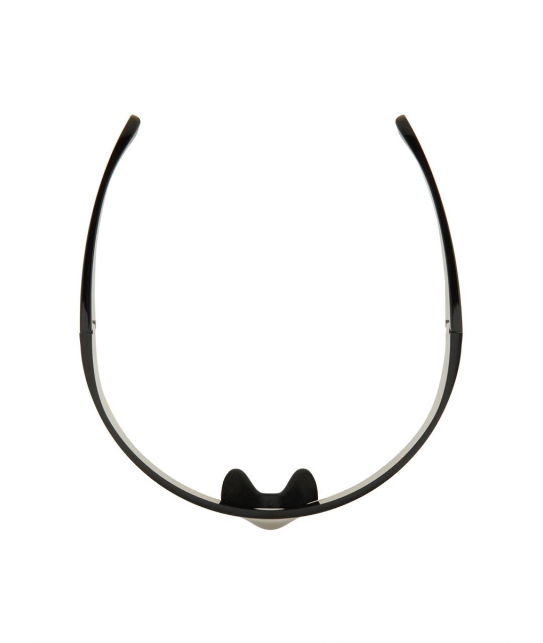 BALENCIAGA Черные пластиковые солнцезащитные очки, фото 3