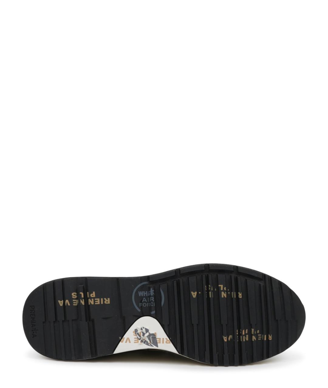 PREMIATA Зеленые замшевые низкие кроссовки / кеды, фото 6