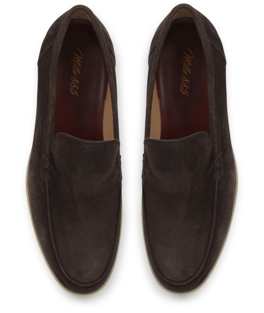 PREMIATA Коричневые замшевые лоферы, фото 5