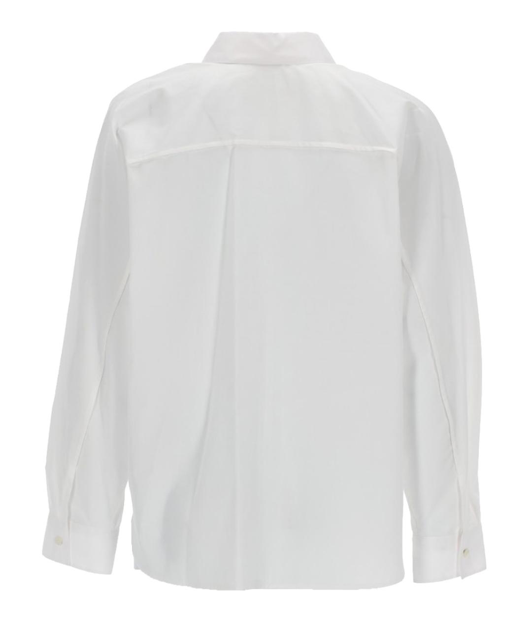 ASPESI Белая хлопковая рубашка, фото 2