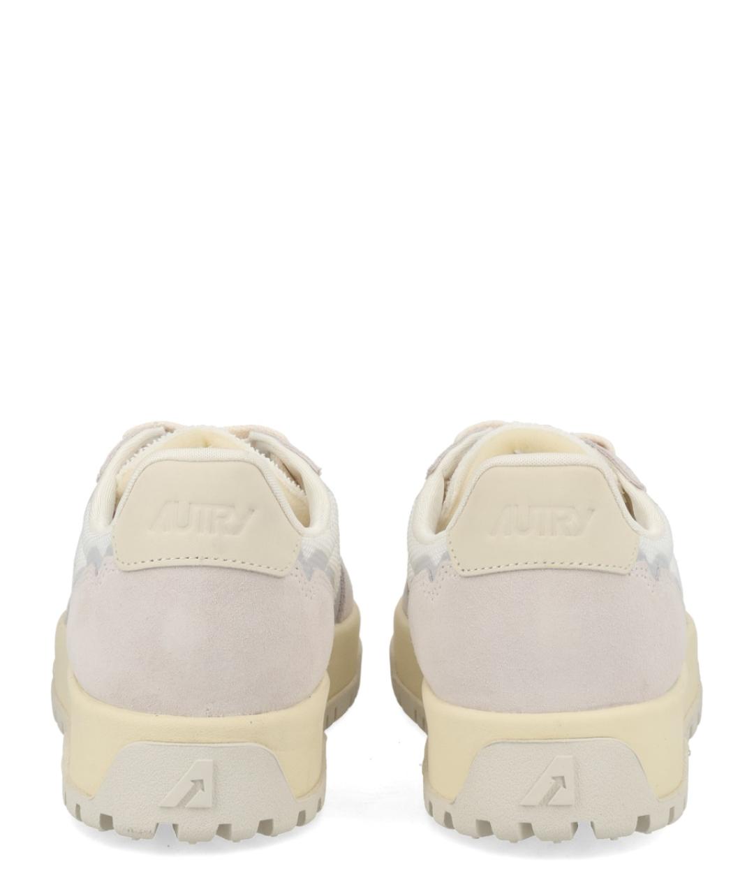 AUTRY Белые замшевые низкие кроссовки / кеды, фото 4