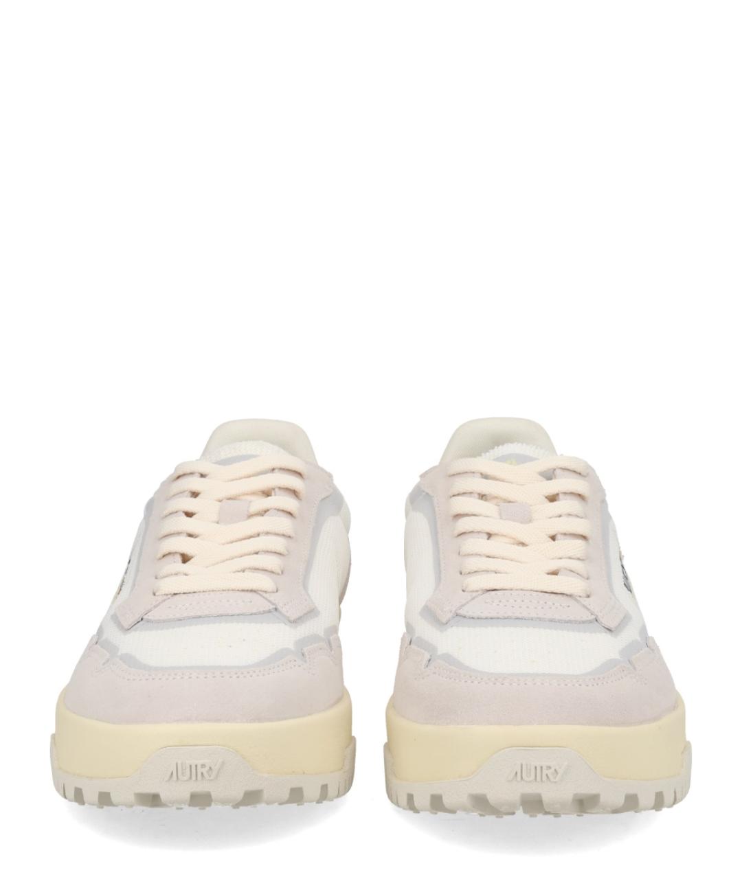 AUTRY Белые замшевые низкие кроссовки / кеды, фото 3