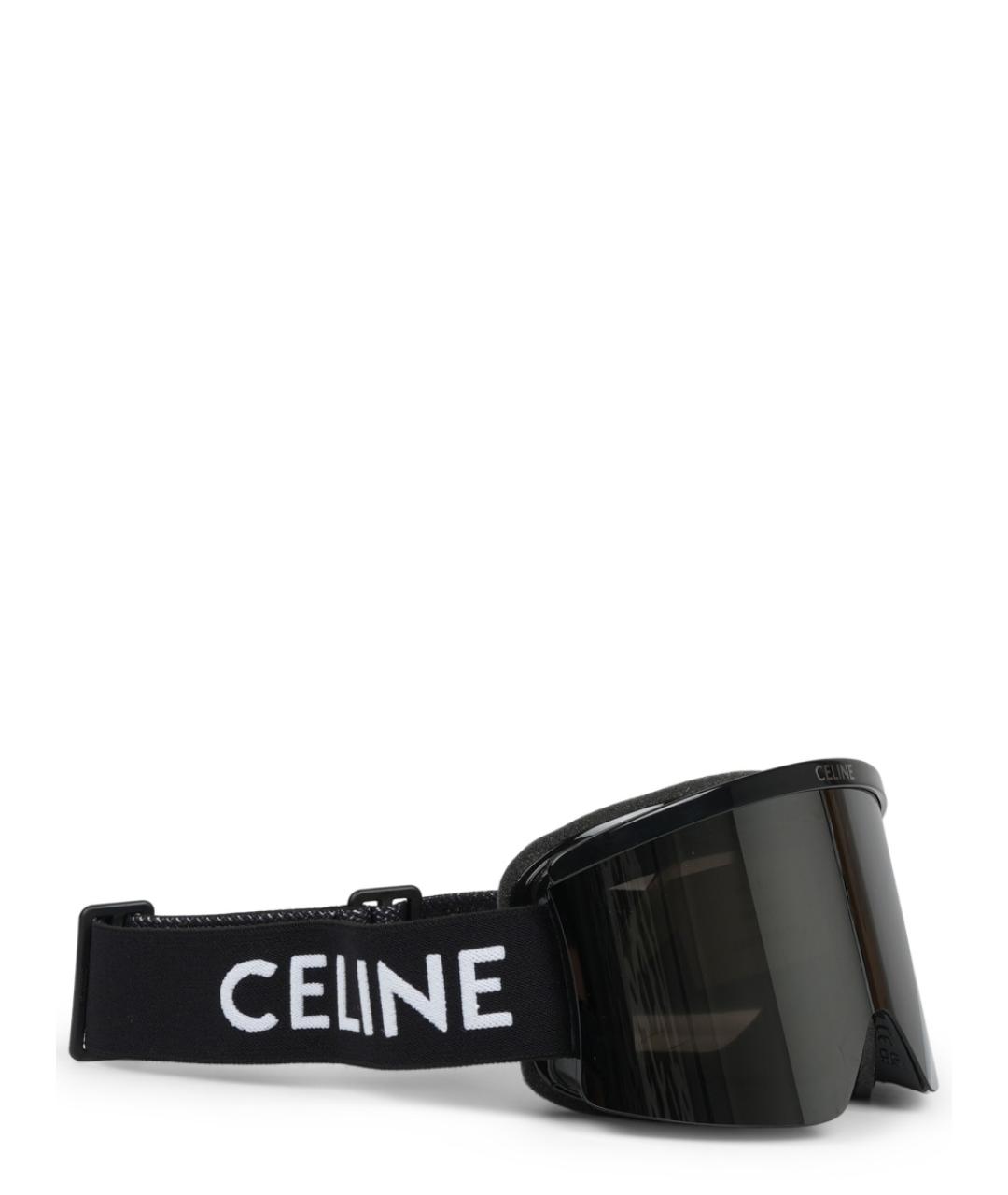 CELINE Черные пластиковые солнцезащитные очки, фото 2