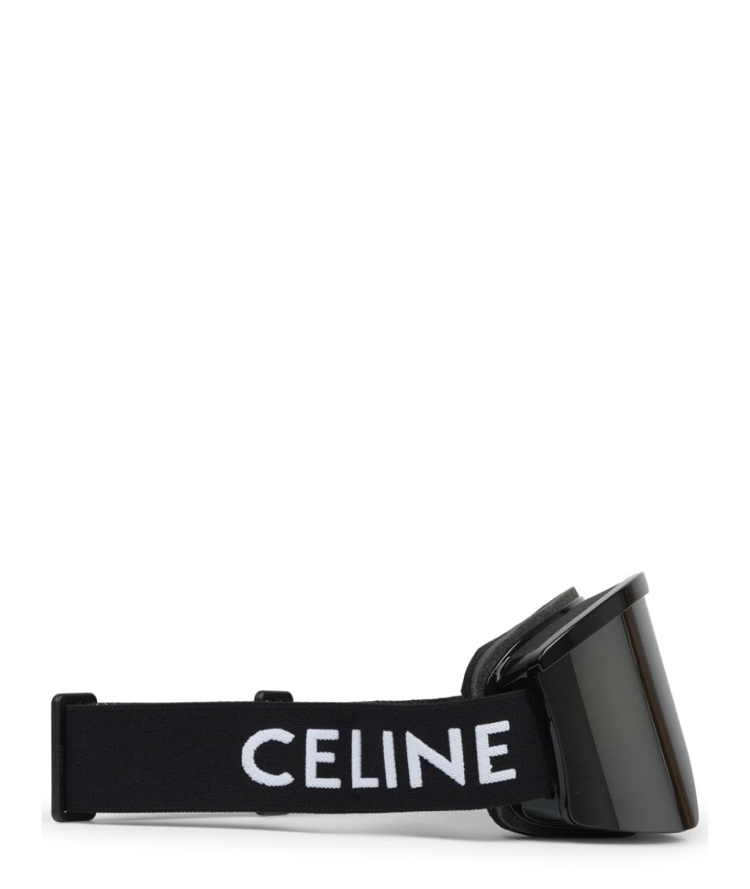 CELINE Черные пластиковые солнцезащитные очки, фото 3
