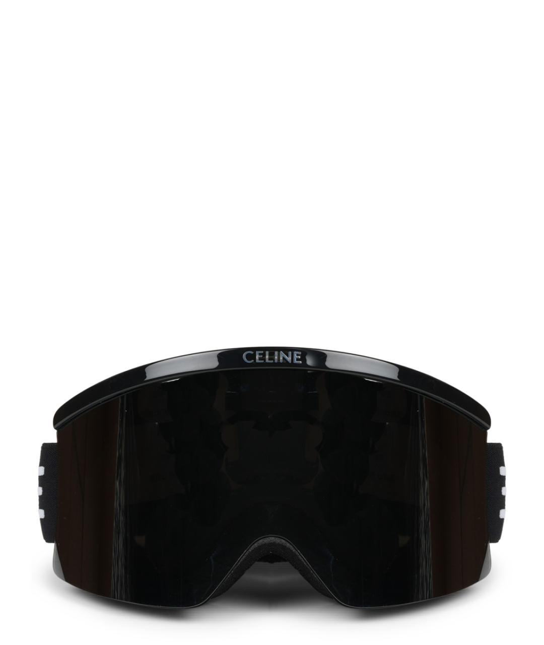 CELINE Черные пластиковые солнцезащитные очки, фото 1