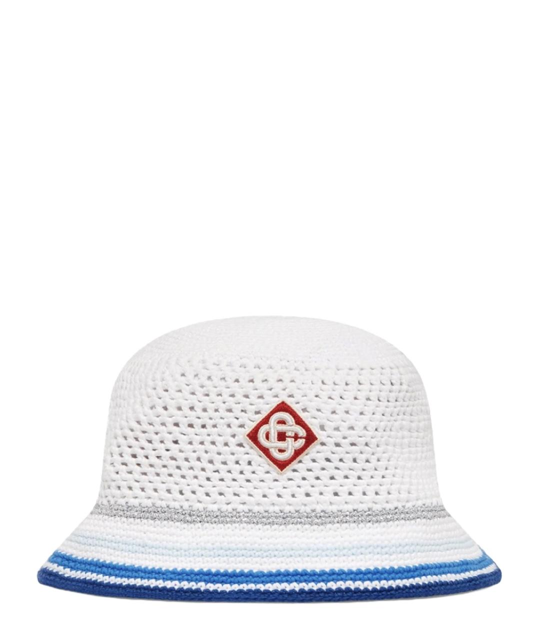 CASABLANCA Белая хлопковая шляпа, фото 1