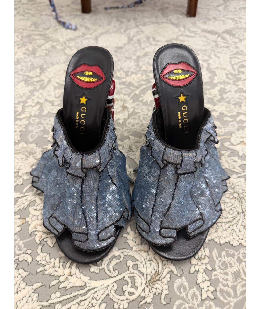 GUCCI Мульти сандалии, фото 2