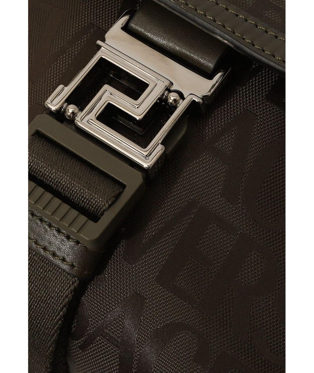 VERSACE Черная сумка на плечо, фото 3