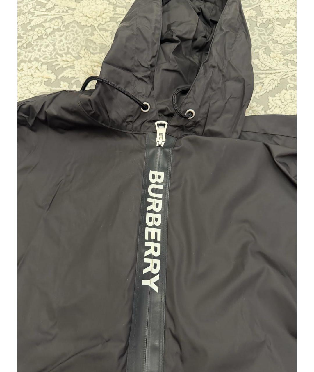 BURBERRY Черная куртка, фото 2