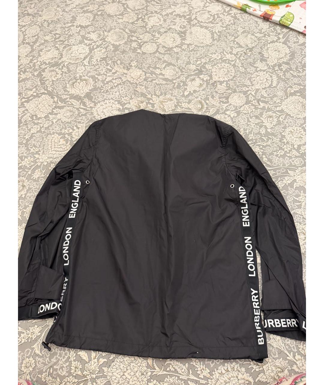 BURBERRY Черная куртка, фото 3