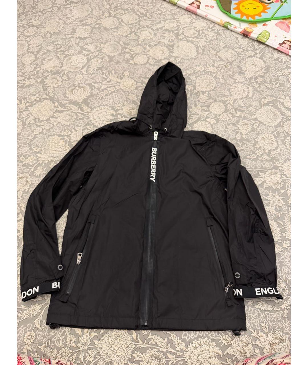 BURBERRY Черная куртка, фото 5