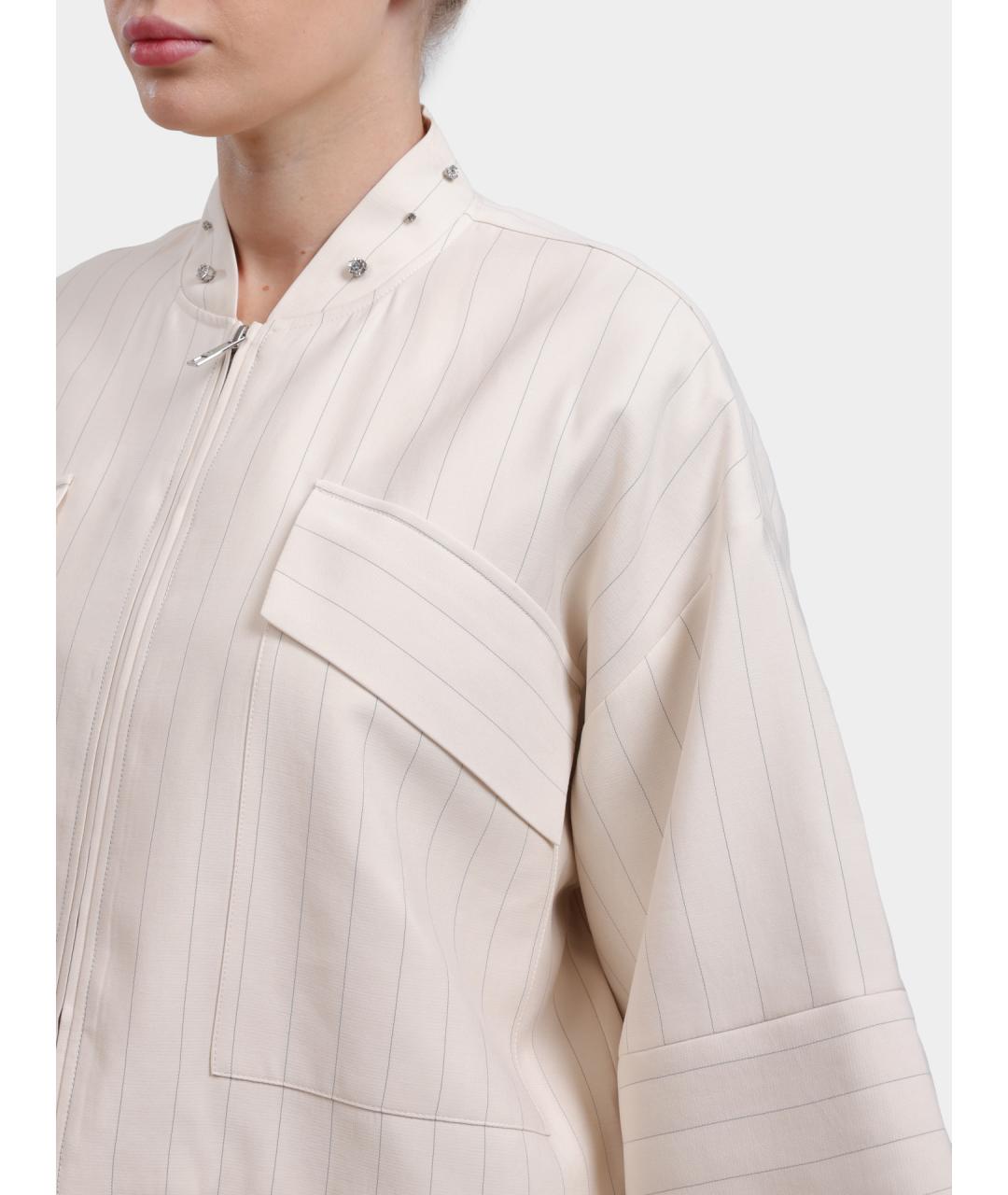 LIU JO Бежевый жакет/пиджак, фото 3