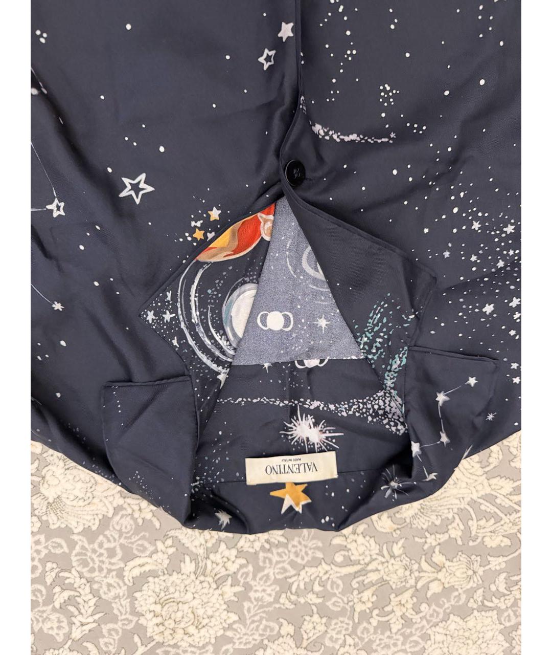 VALENTINO Мульти шелковый костюм с брюками, фото 2