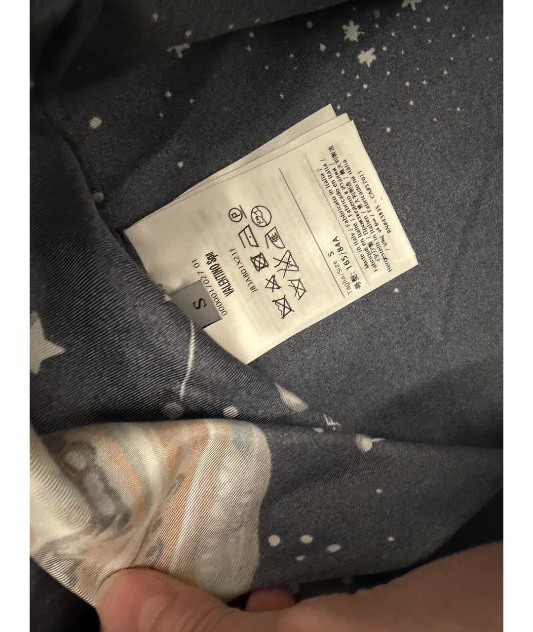 VALENTINO Мульти шелковый костюм с брюками, фото 5