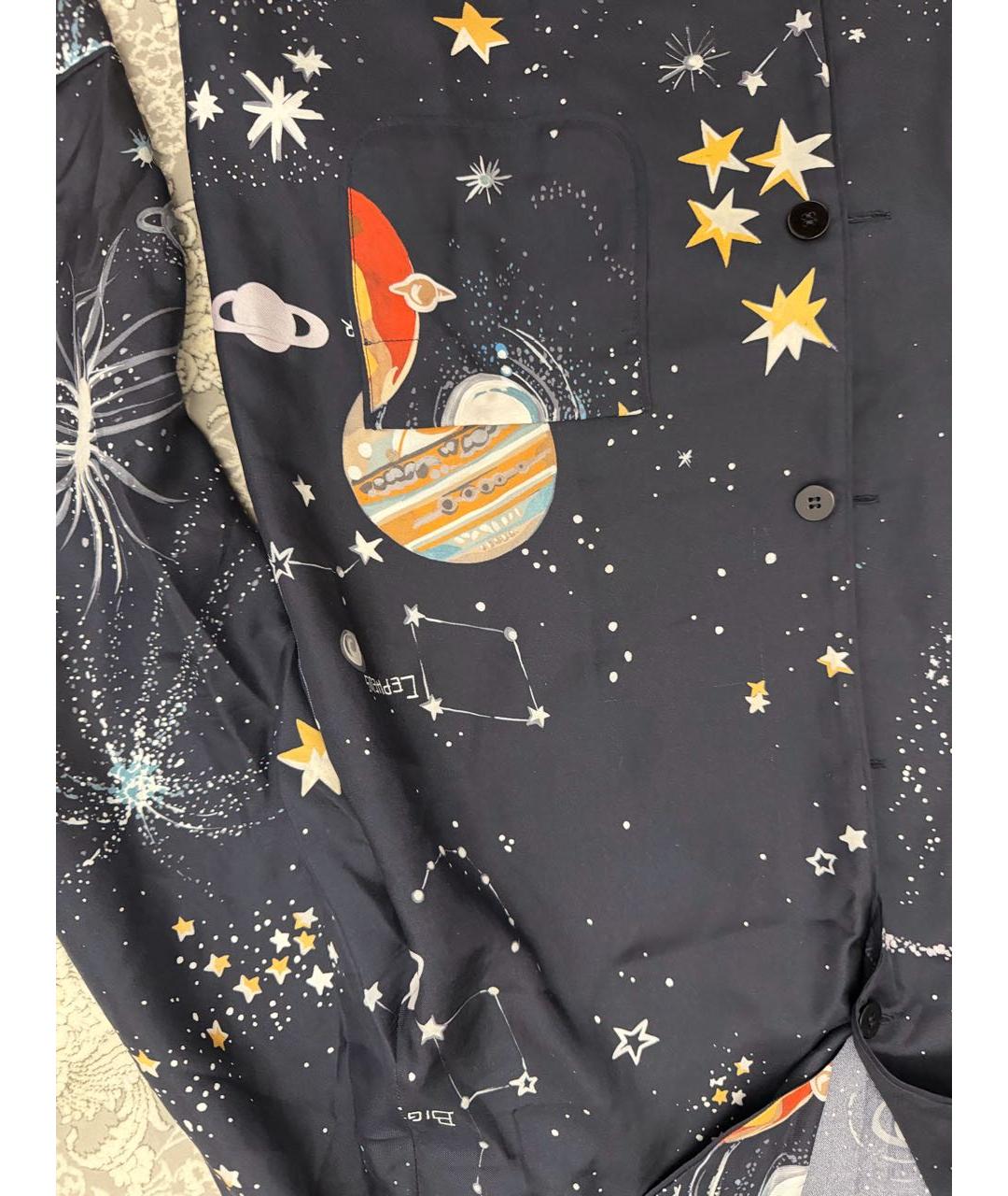 VALENTINO Мульти шелковый костюм с брюками, фото 3