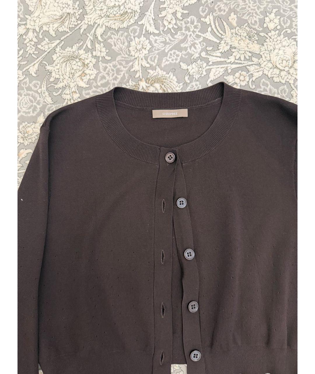 12 STOREEZ Коричневый костюм с юбками, фото 2