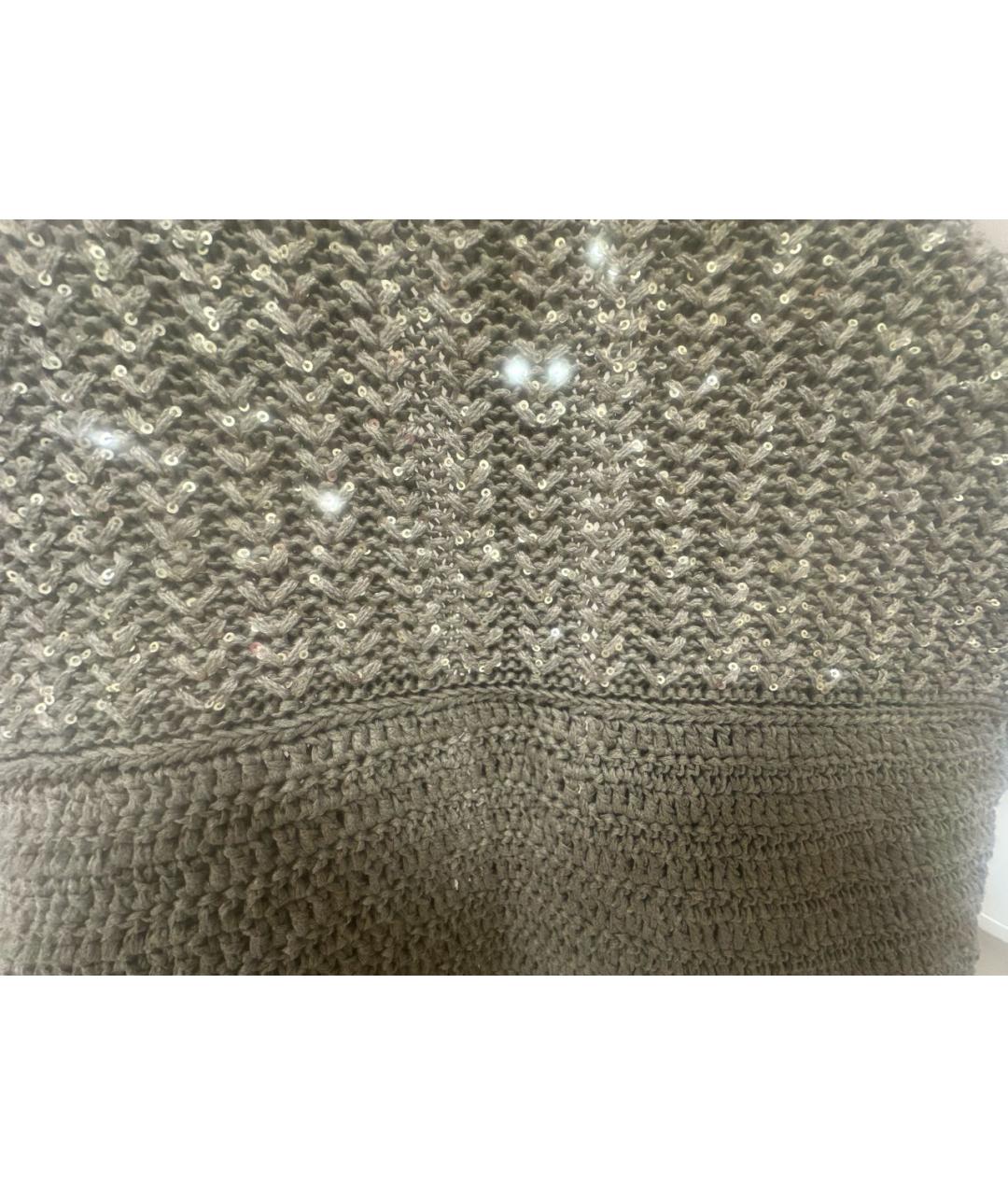 AGNONA Зеленая хлопковая жилетка, фото 4