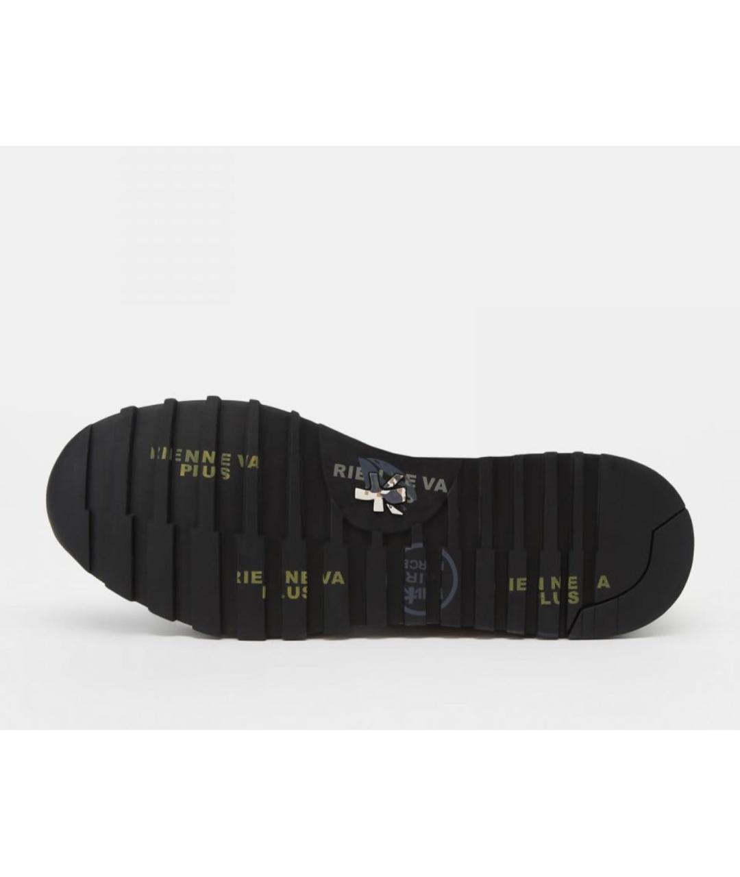 PREMIATA Серые замшевые низкие кроссовки / кеды, фото 5