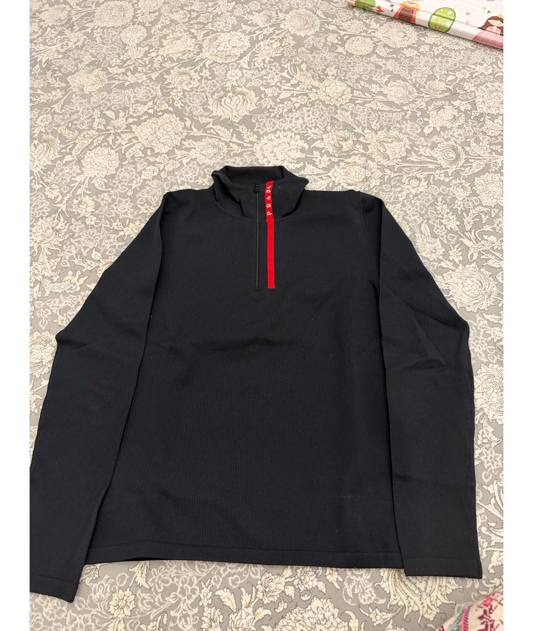 PRADA Черный джемпер / свитер, фото 4