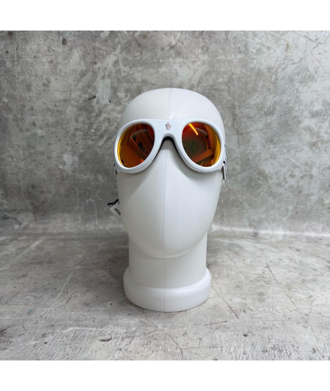 MONCLER Белые солнцезащитные очки, фото 5