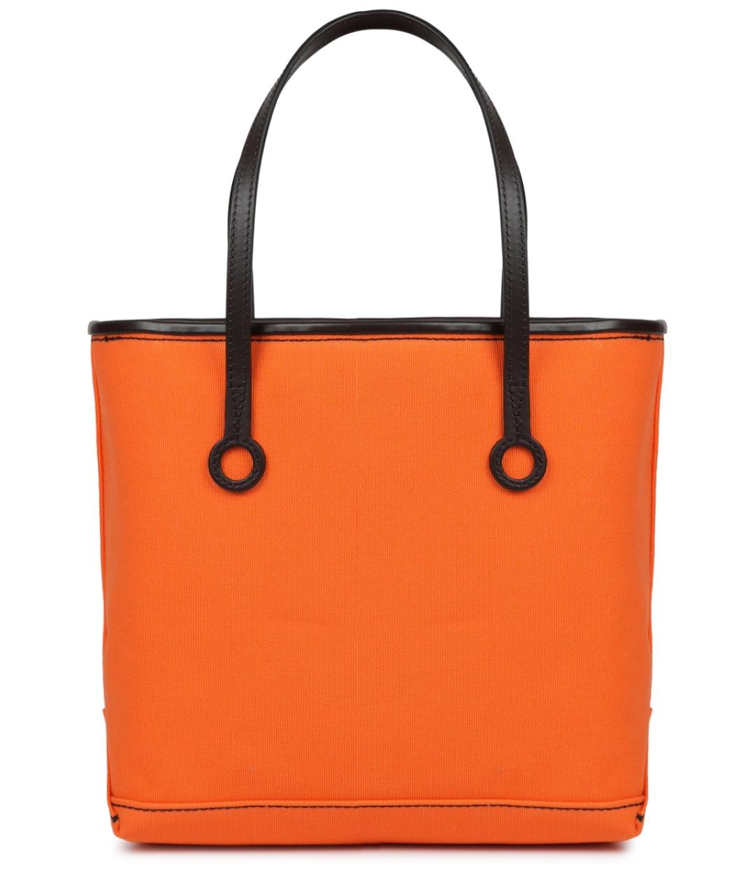 J.W.ANDERSON Оранжевая тканевая сумка тоут, фото 3