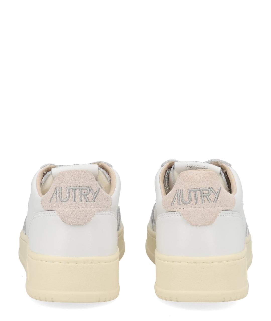 AUTRY Белые кожаные кеды, фото 4