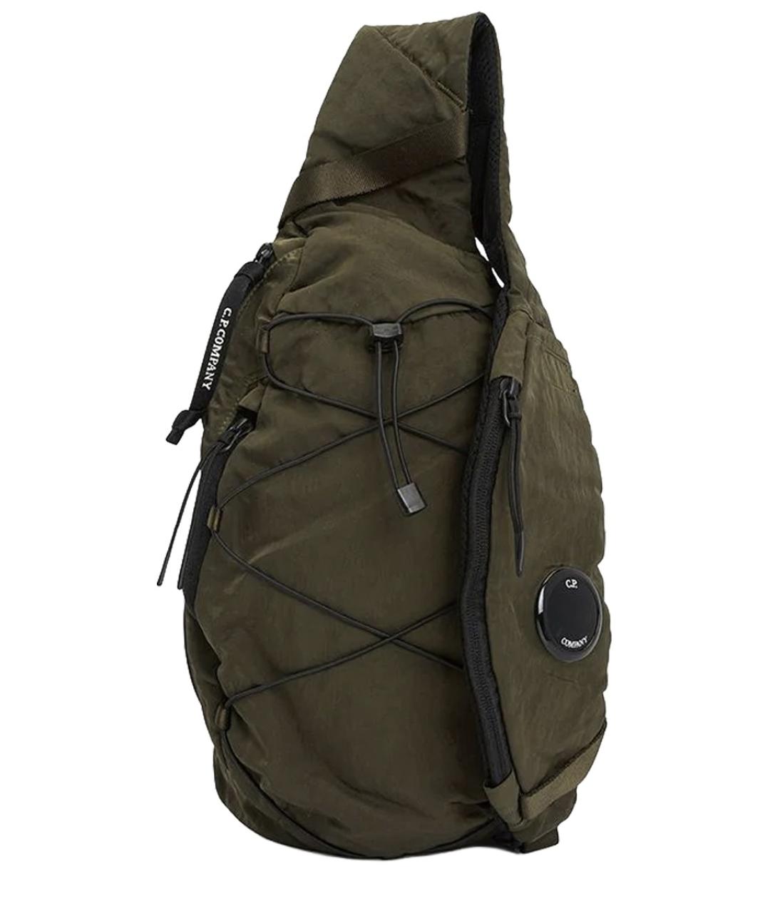 CP COMPANY Зеленый тканевый рюкзак, фото 1