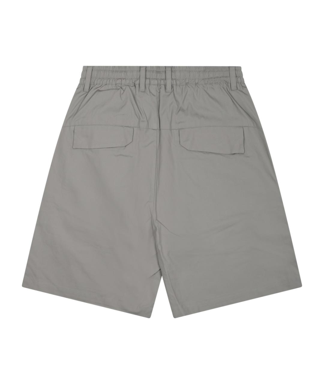 CP COMPANY Серые хлопковые шорты, фото 2