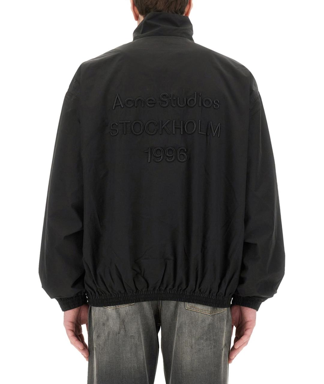 ACNE STUDIOS Черная полиэстеровая куртка, фото 3