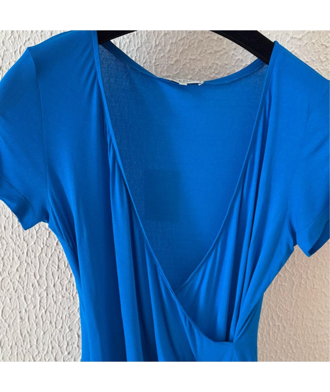 ETRO Синяя вискозная футболка, фото 3