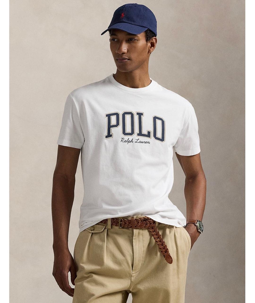 POLO RALPH LAUREN Мульти хлопковая футболка, фото 3