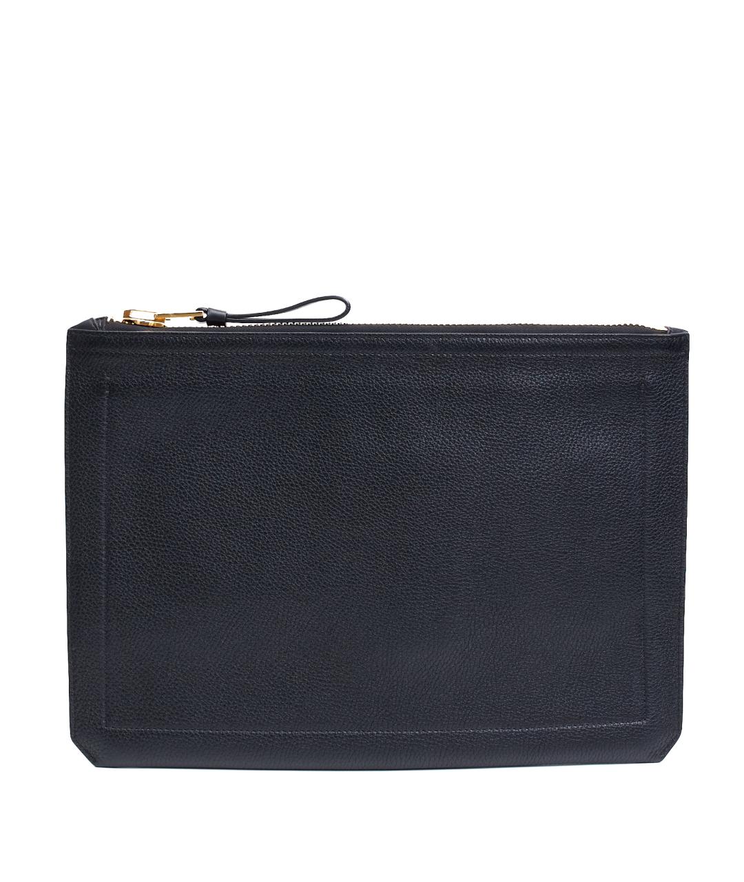 TOM FORD Черная кожаная папка для документов, фото 8