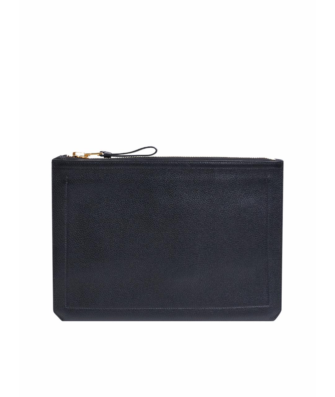 TOM FORD Черная кожаная папка для документов, фото 1