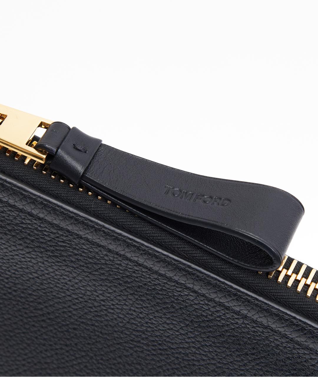 TOM FORD Черная кожаная папка для документов, фото 5