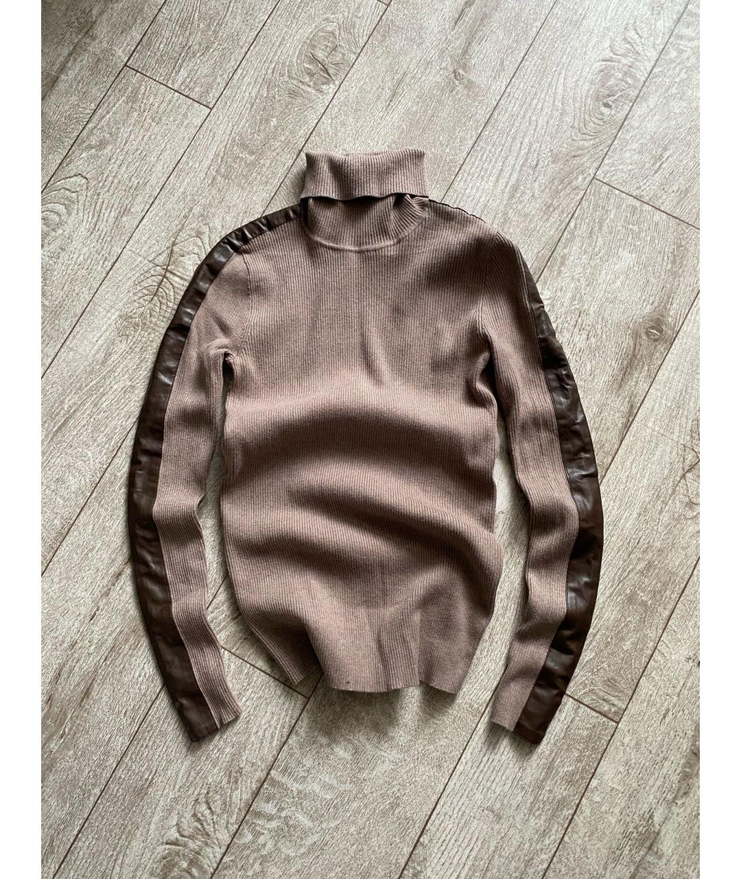 RALPH LAUREN Красная хлопковая водолазка, фото 5