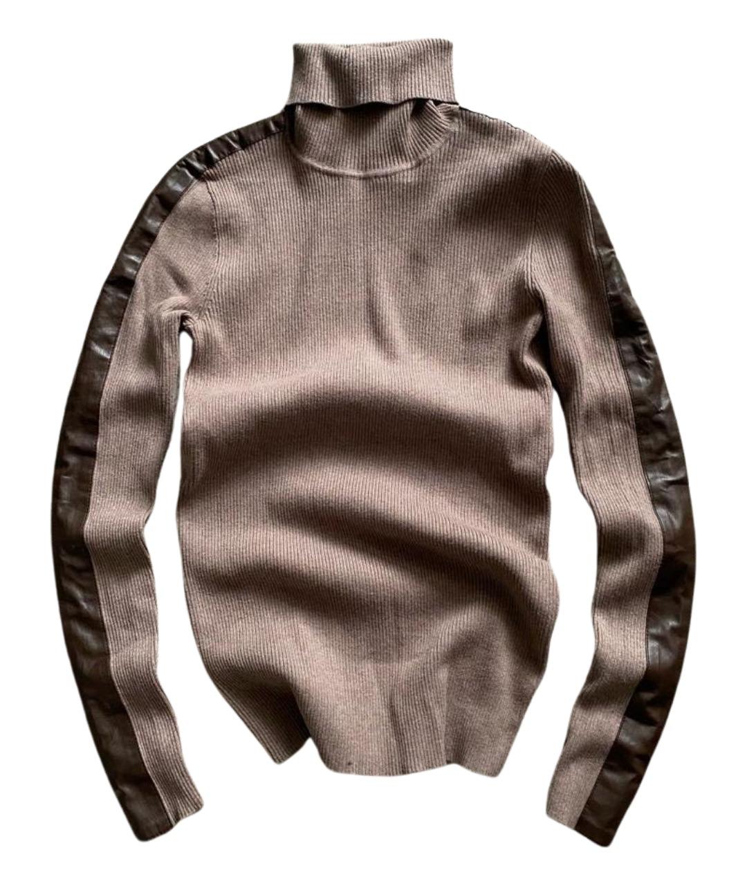 RALPH LAUREN Красная хлопковая водолазка, фото 1